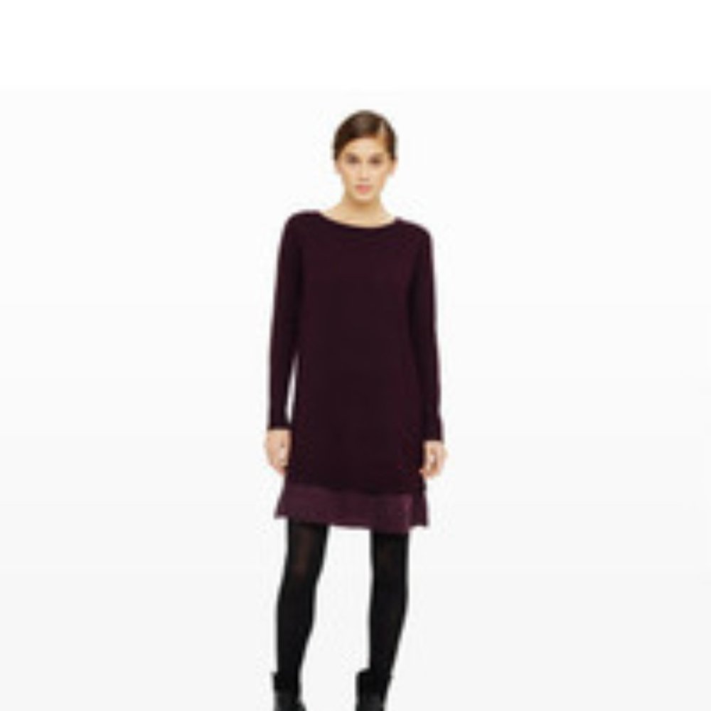 Club Monaco Rigby Layered Merino Wool Dress